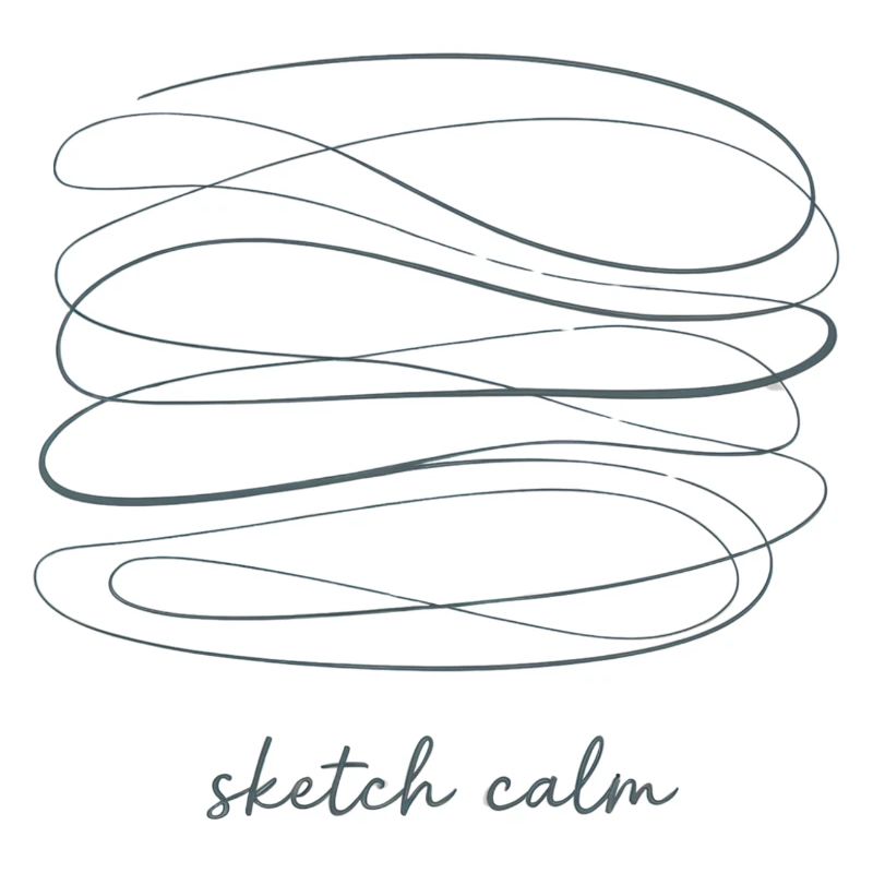 Sketch Calm – Calm in Lines