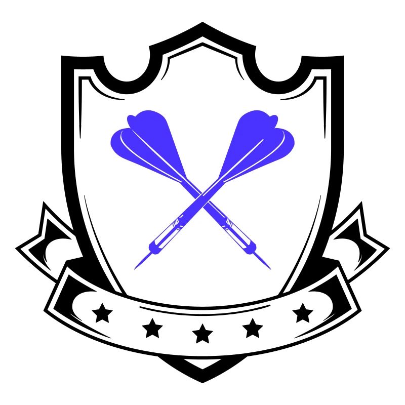 Conception de fléchettes Croix Bleue