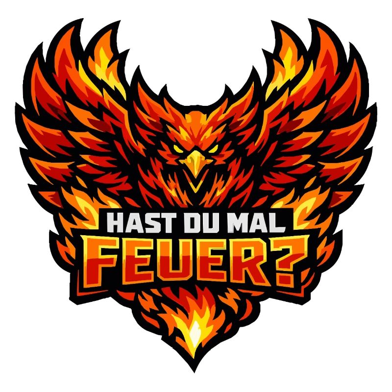 Hast du Mal Feuer Phönix - Makaberer Spruch