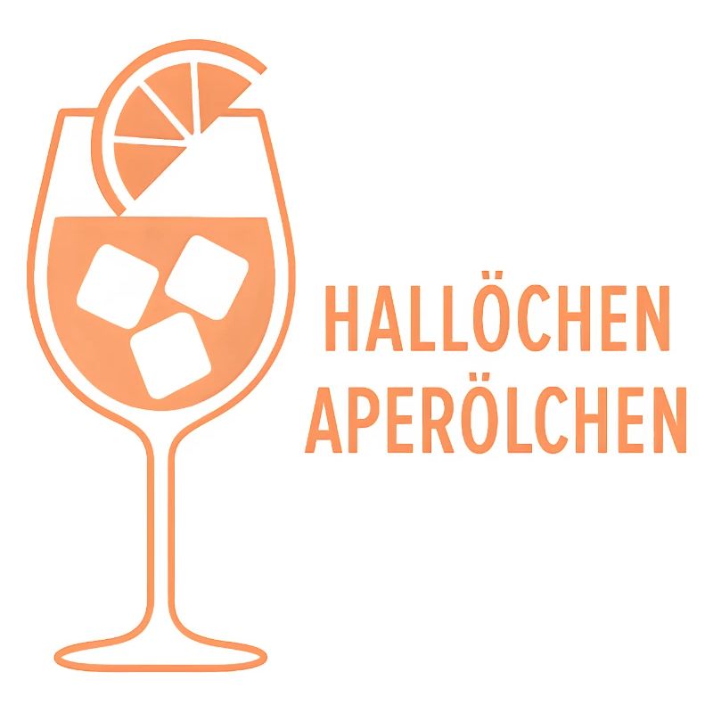 Hallöchen Aperölchen Party Spritz Geschenkidee
