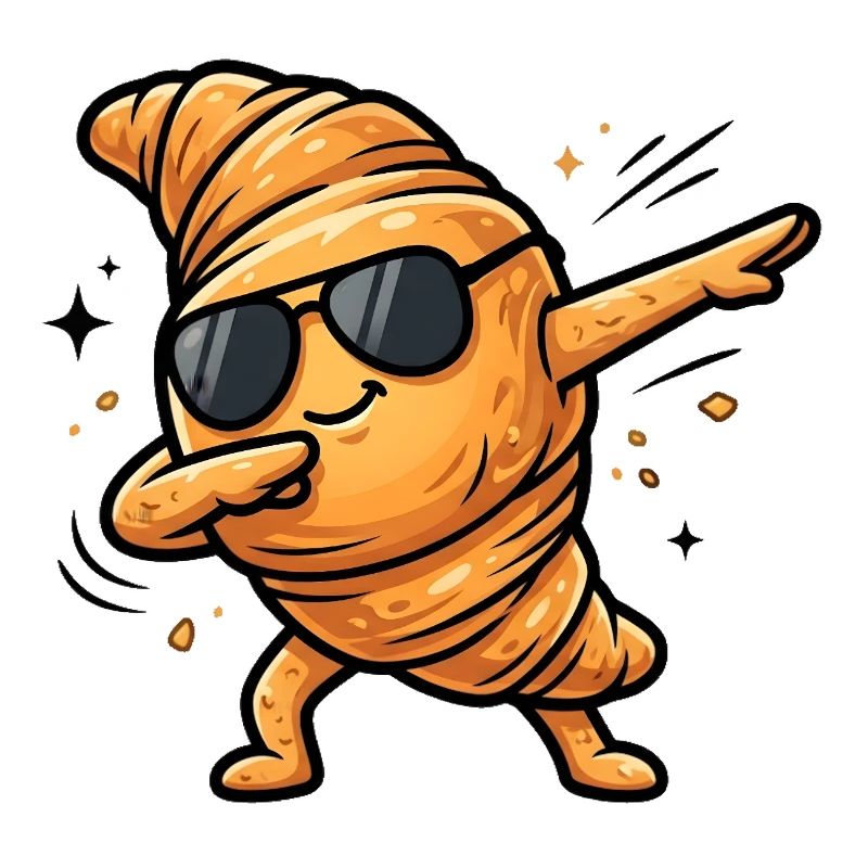 Croissant à tamponner