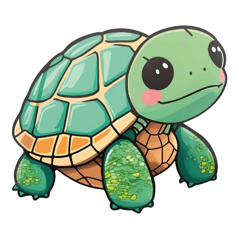 Totally cute turtle