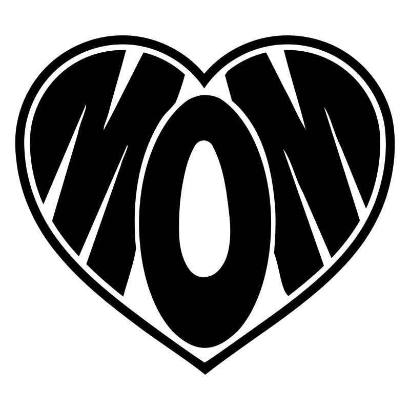 Mom Herz Mama Muttertag Mutterherz