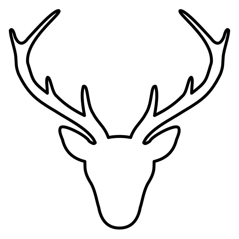 Hirsch Geweih Jäger Jagd Wild Geschenk