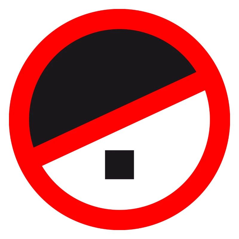 circulaire rond adolf interdit non no racism logo text d