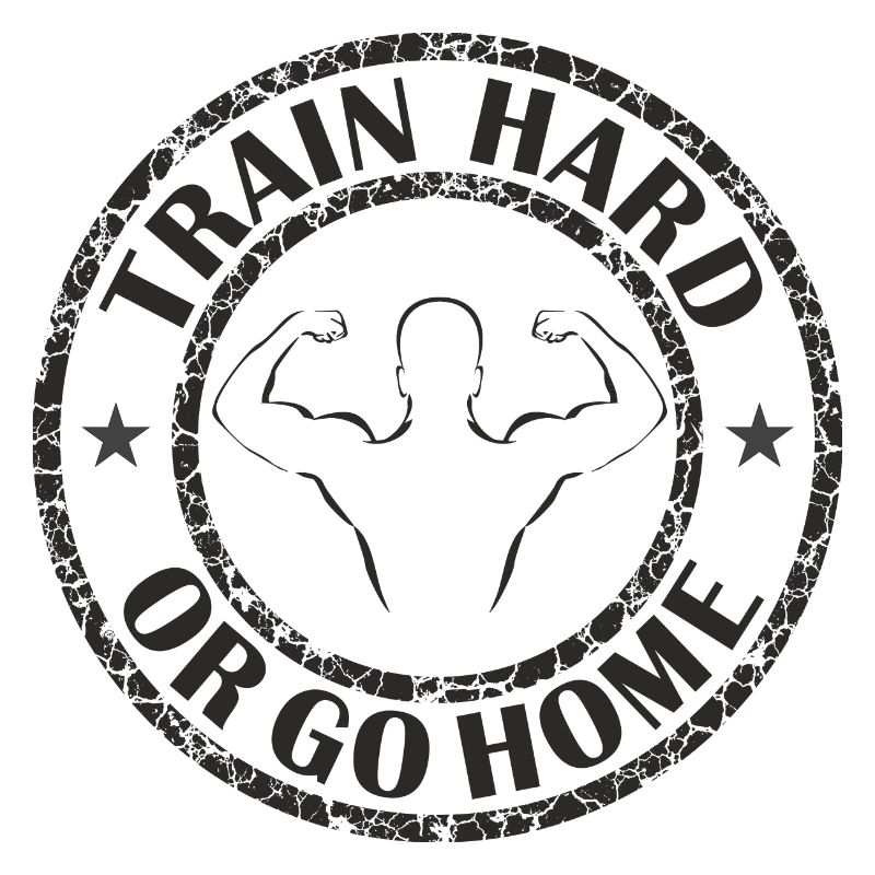 Trainiere hart oder geh nach Hause