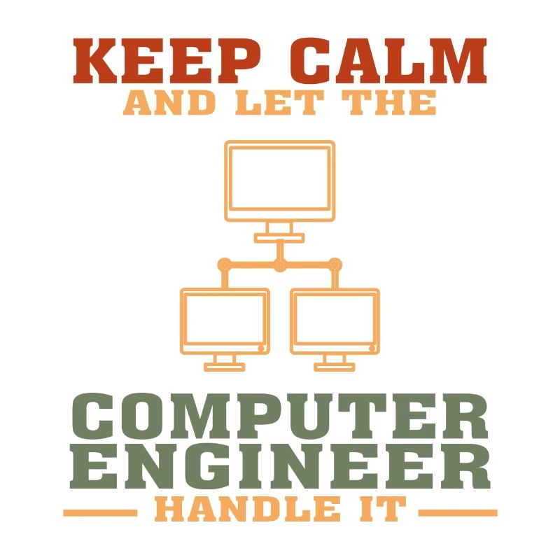 Bestseller Computer Engineer Tshirt, Keep Calm