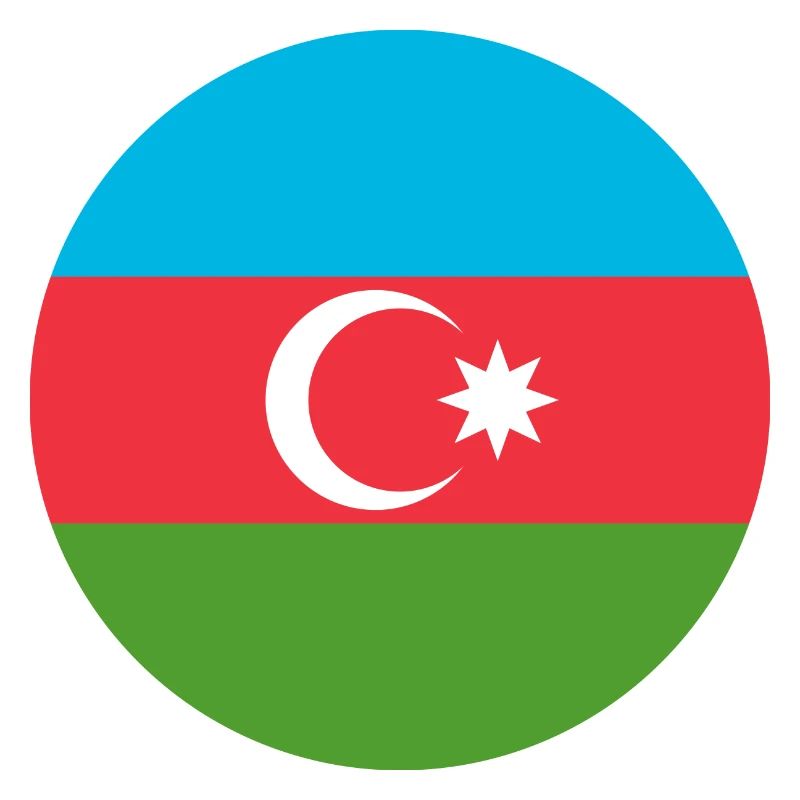 Aufkleber Luftwaffe Roundel Aserbaidschan Luftwaffe