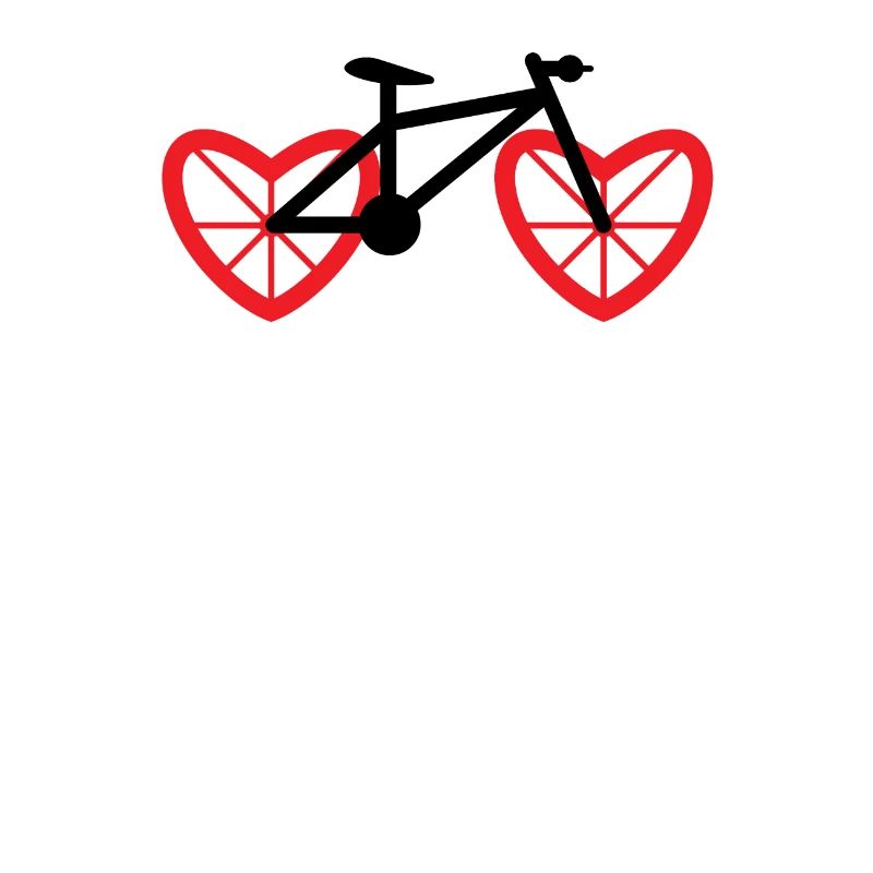 Fahrrad Herz Rad