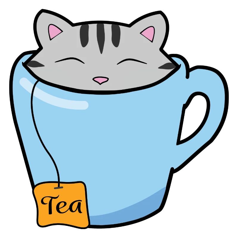 Teetasse Katze