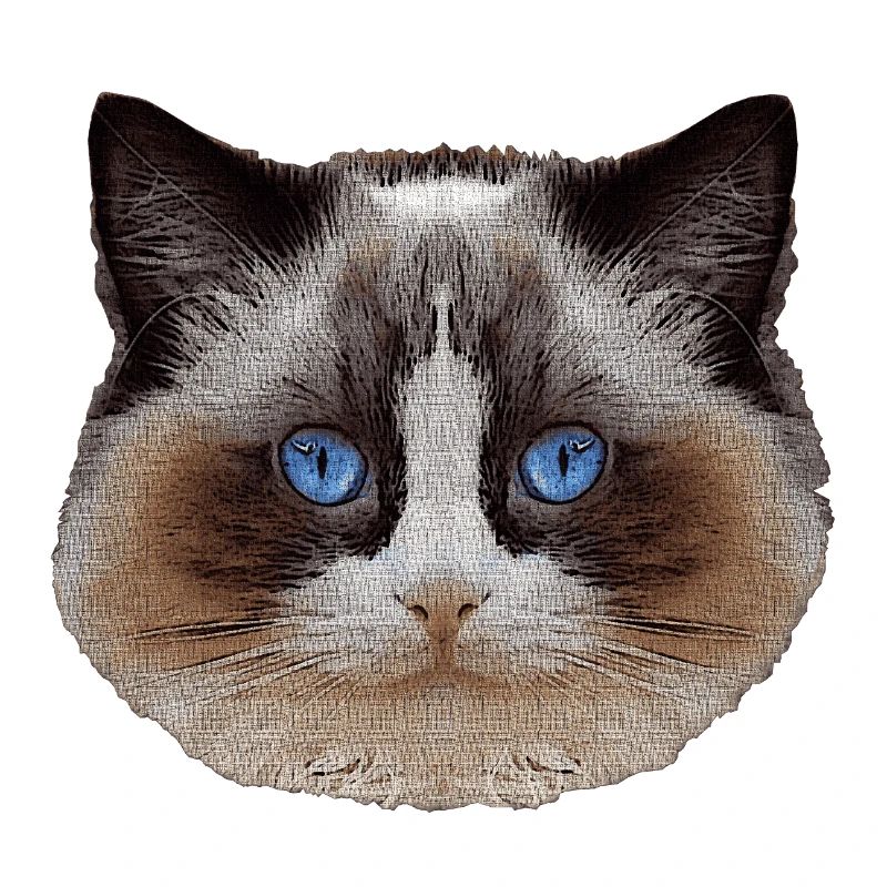Ragdoll, samtpfote, Katzen design