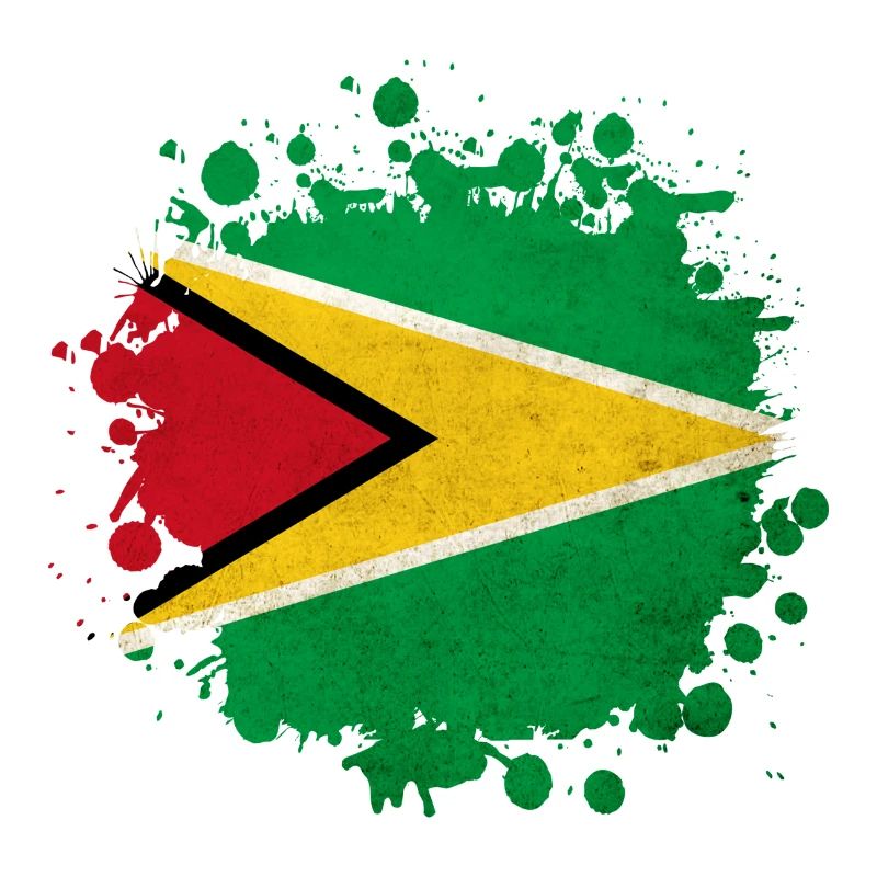 blob drapeau de la Guyane