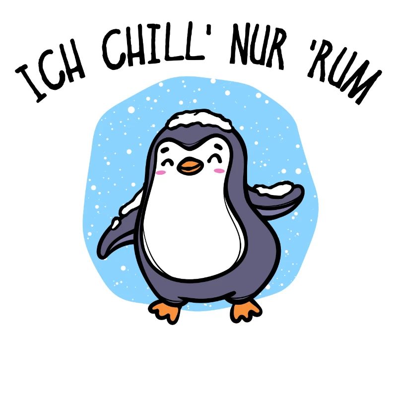 Kälte Pinguin Vogel Tier Eis Schnee Statement