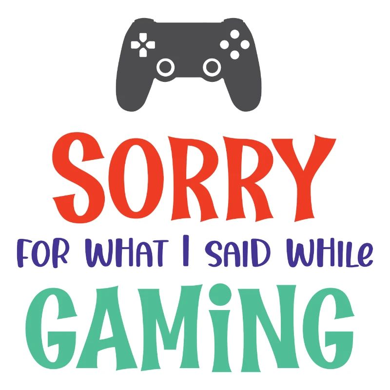 Sorry For What I Said While Gaming