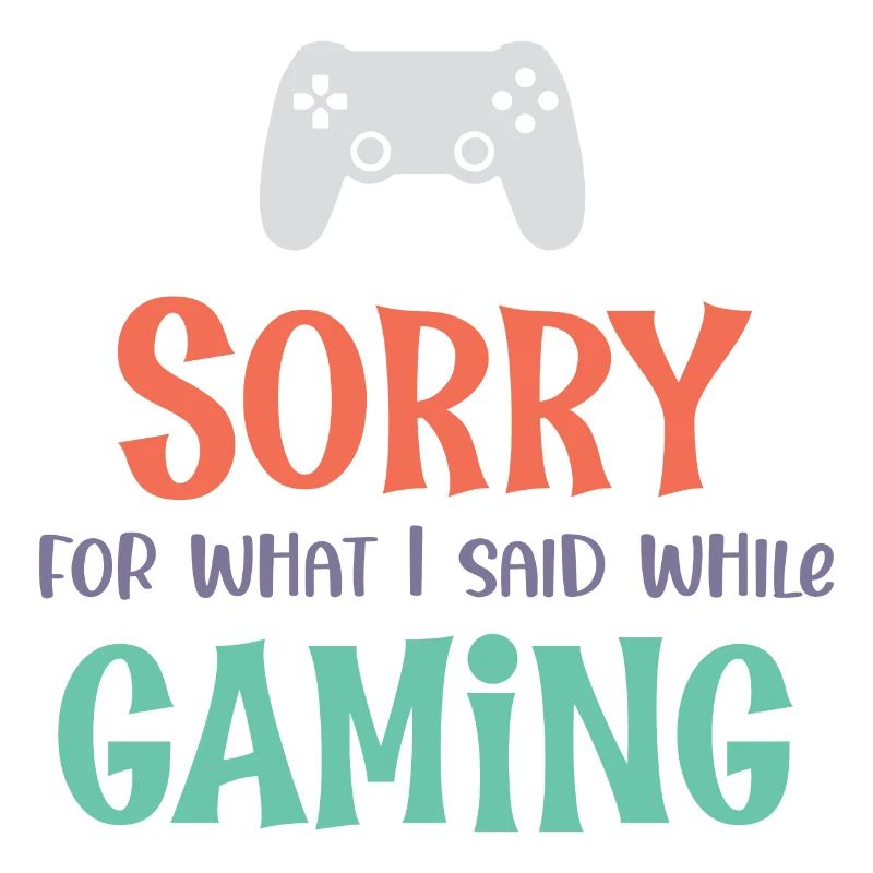 Sorry For What I Said While Gaming