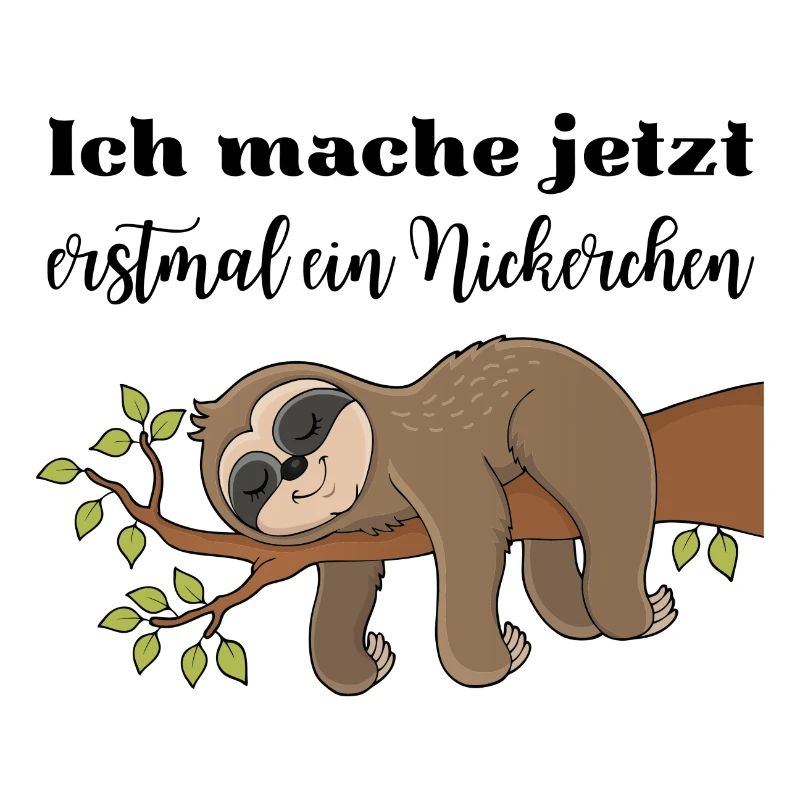 Ich mache jetzt erstmal ein Nickerchen