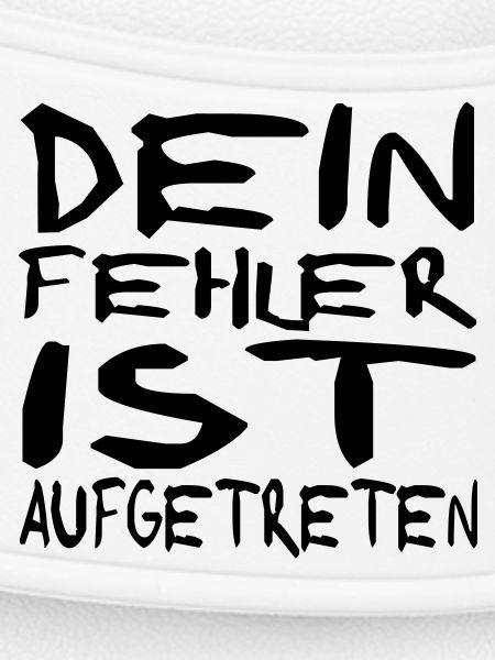 fehler aufgetreten