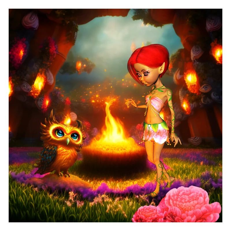 Die erstaunlichen Abenteuer der Fee und der Eule von