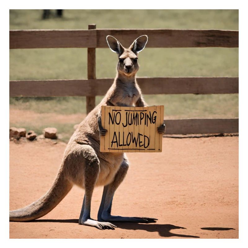Kangaroo Meme Design - Printflow