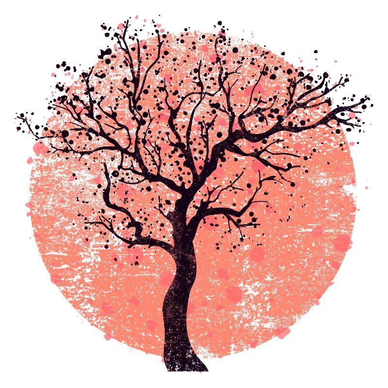 Arbre et cercle (utilisé)