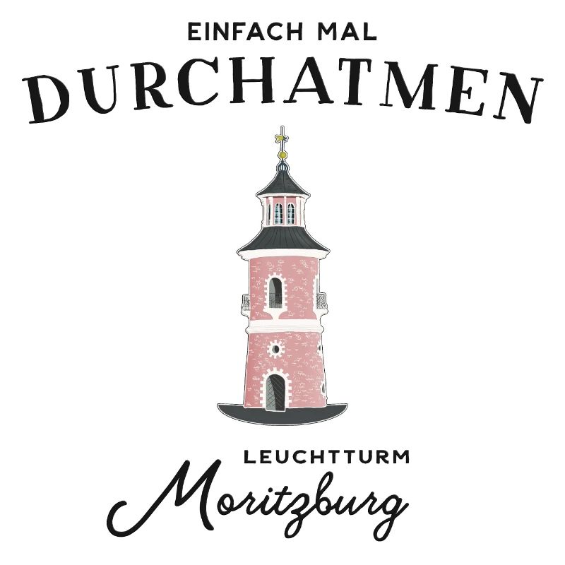 Château de Moritzburg en Saxe, dessin à la main du phare