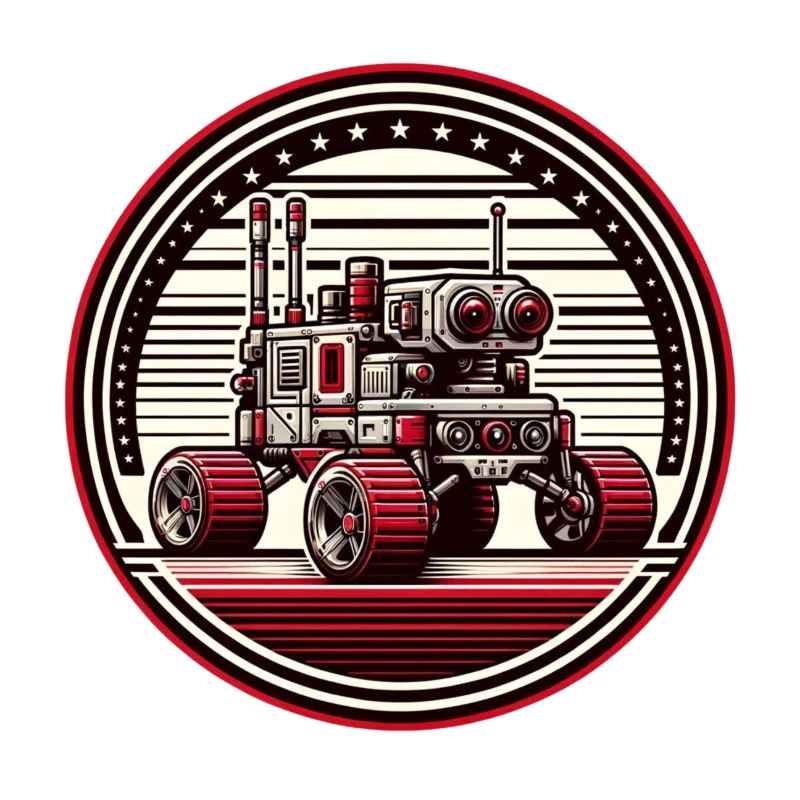 "Celestial Explorer" - Space Rover Badge