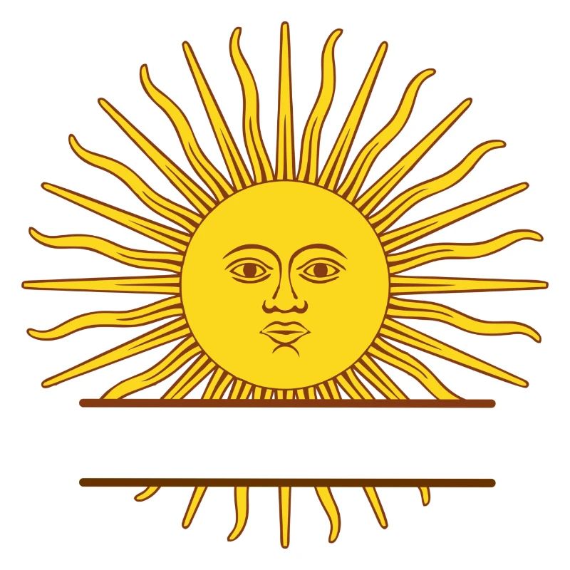 Bannière de nom de soleil