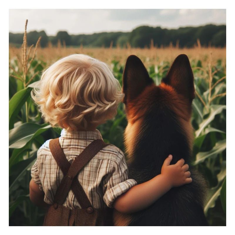 Deutscher Schäferhund Kunst