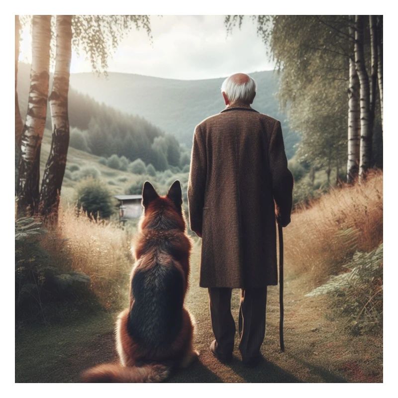 Deutscher Schäferhund Kunst