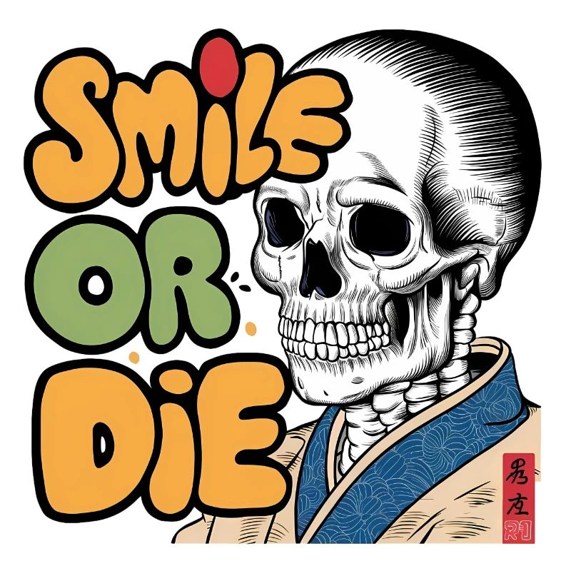 Skeletor with Optimistic Message