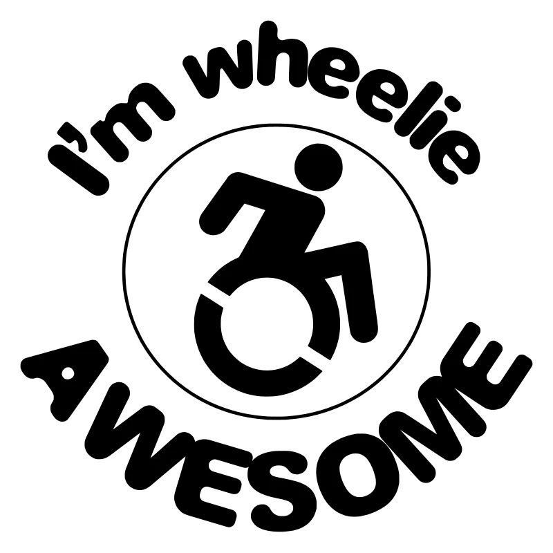 Je suis super dans mon fauteuil roulant #