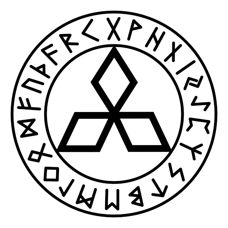 Triceps circle runes black