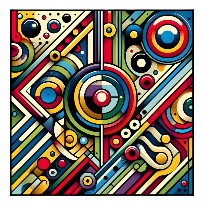 Neon Geometry — Circuit Pop