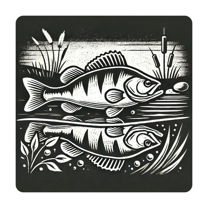 Barsch Raubfisch Design
