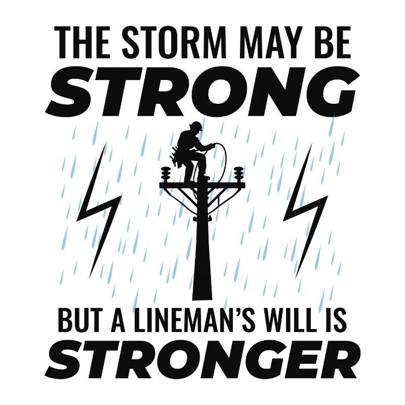 Lineman Strong Storm Will Power Grid Hero