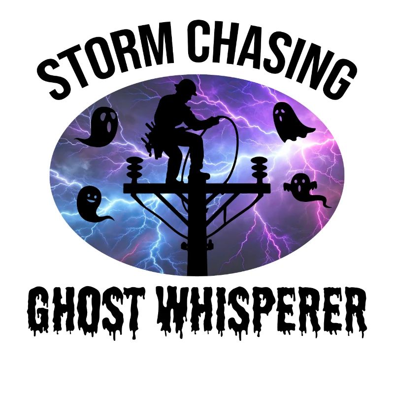 Storm Chasing Ghost Whisperer – Lineman Halloween