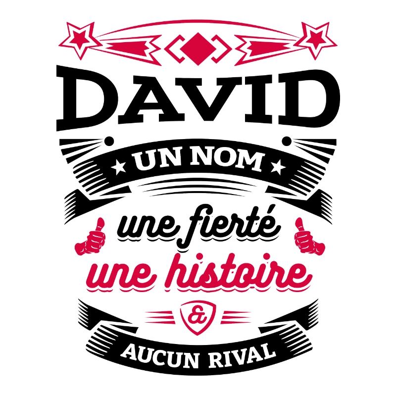 DAVID UN NOM UNE FIERTÉ AUCUN RIVAL