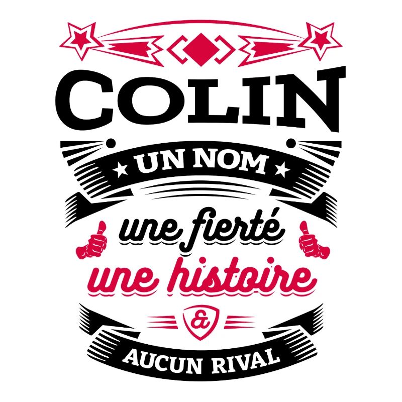 COLIN UN NOM UNE FIERTÉ AUCUN RIVAL