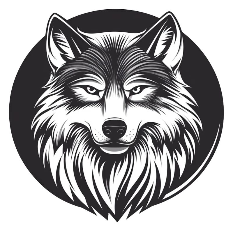 Wolf mit hypnotisierendem Blick