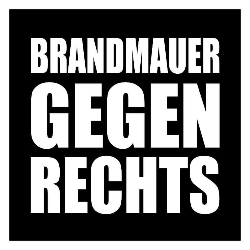brandmauer gegen rechts