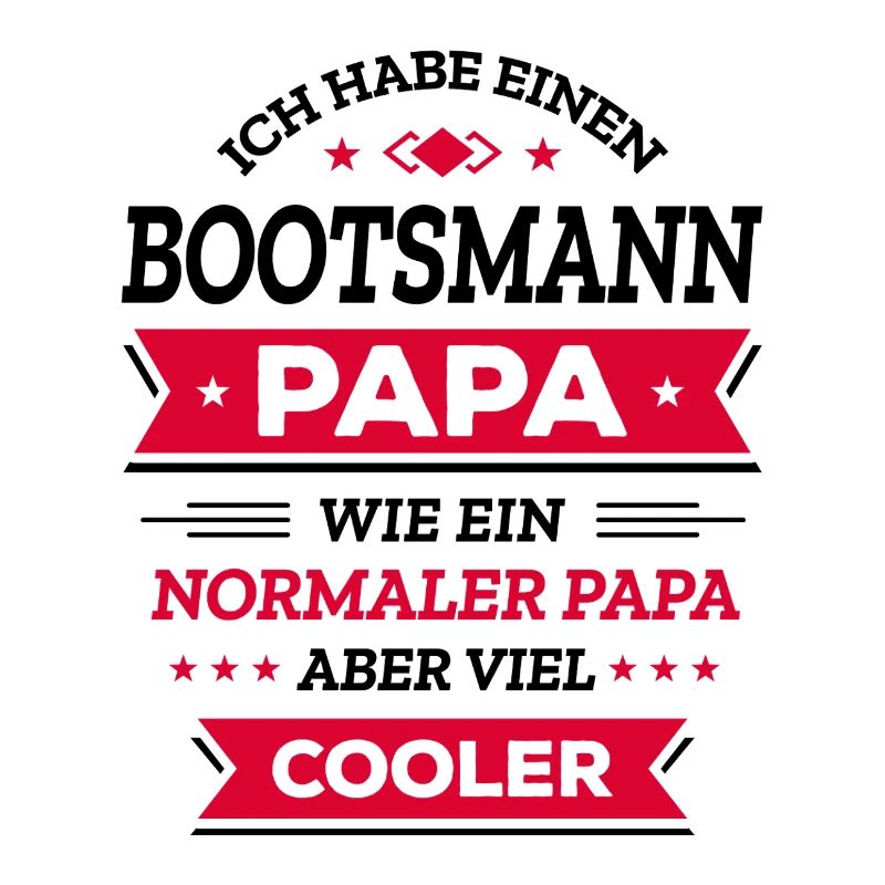 BOOTSMANN PAPA - COOLER ALS NORMAL, MARITIME HELD