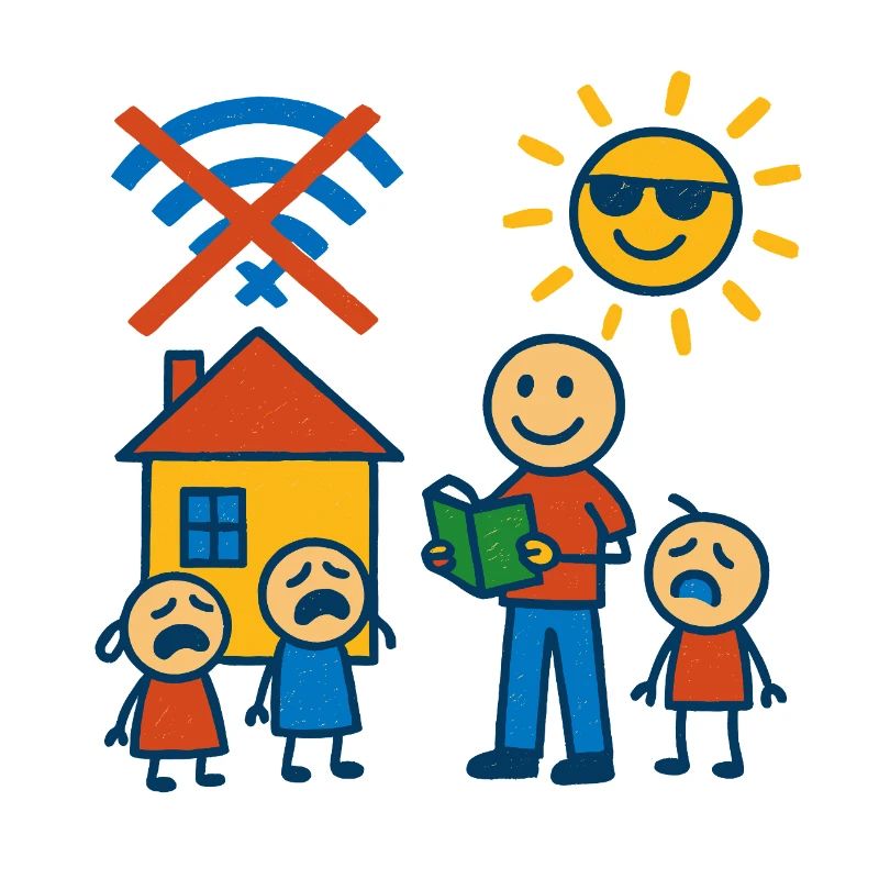 Pas de Wi-Fi, pas de pitié