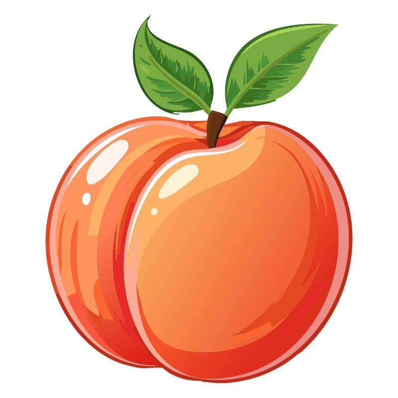 Pêche Pêche Fruit Fruit Dessin