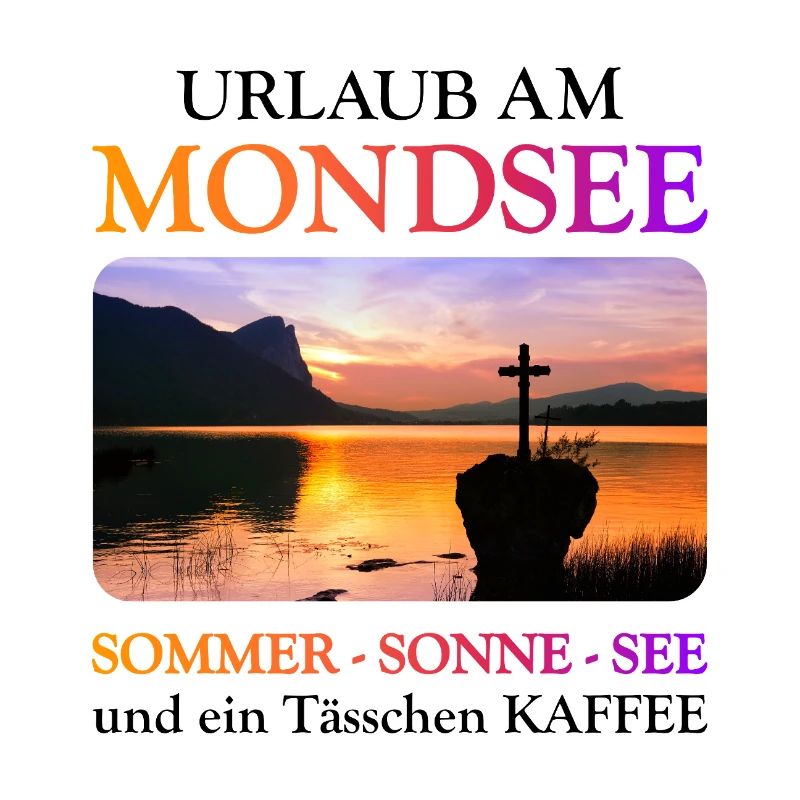 Mondsee Summer - white version
