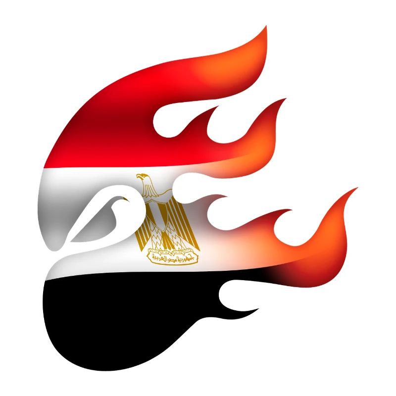 Drapeau de l’Égypte - Égypte - Ninja