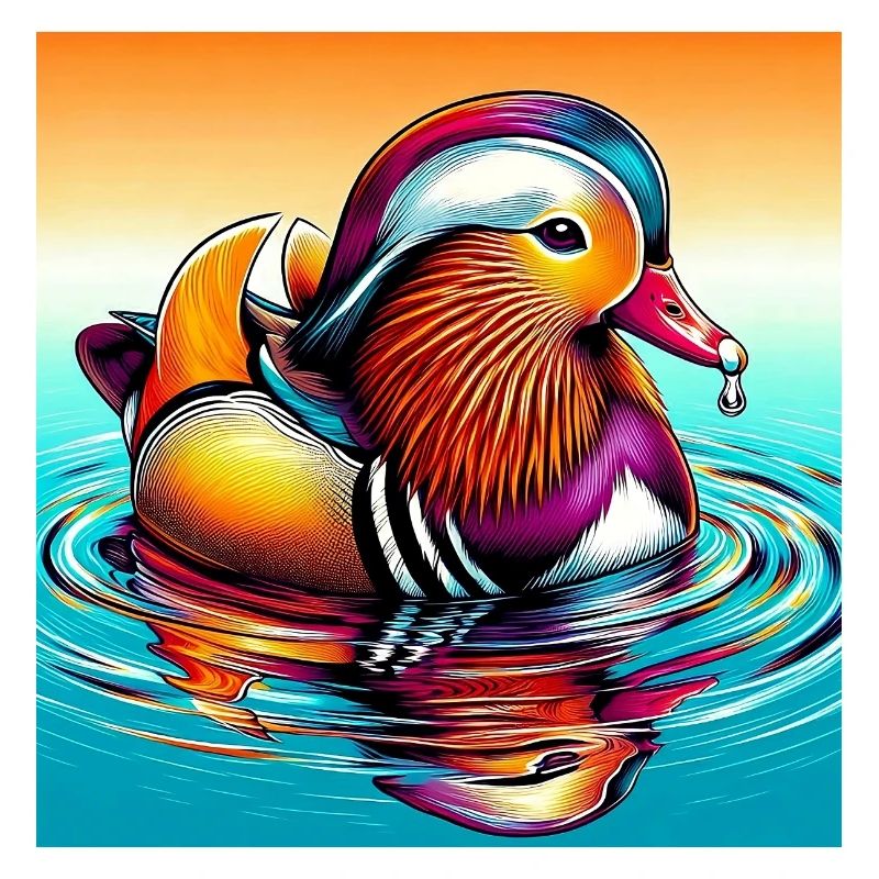 Mandarin duck
