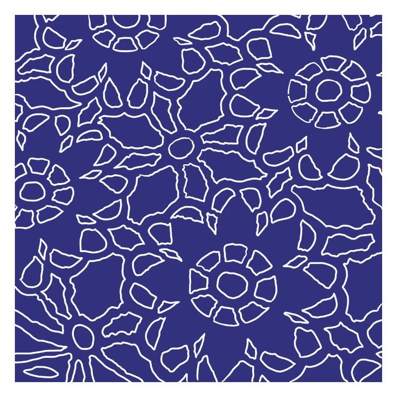 Linear Christmas geometric pattern