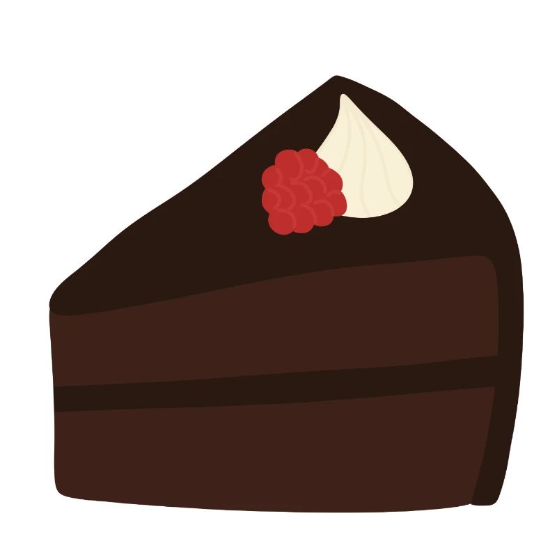 Decadent Raspberry Chocolate Cake Design