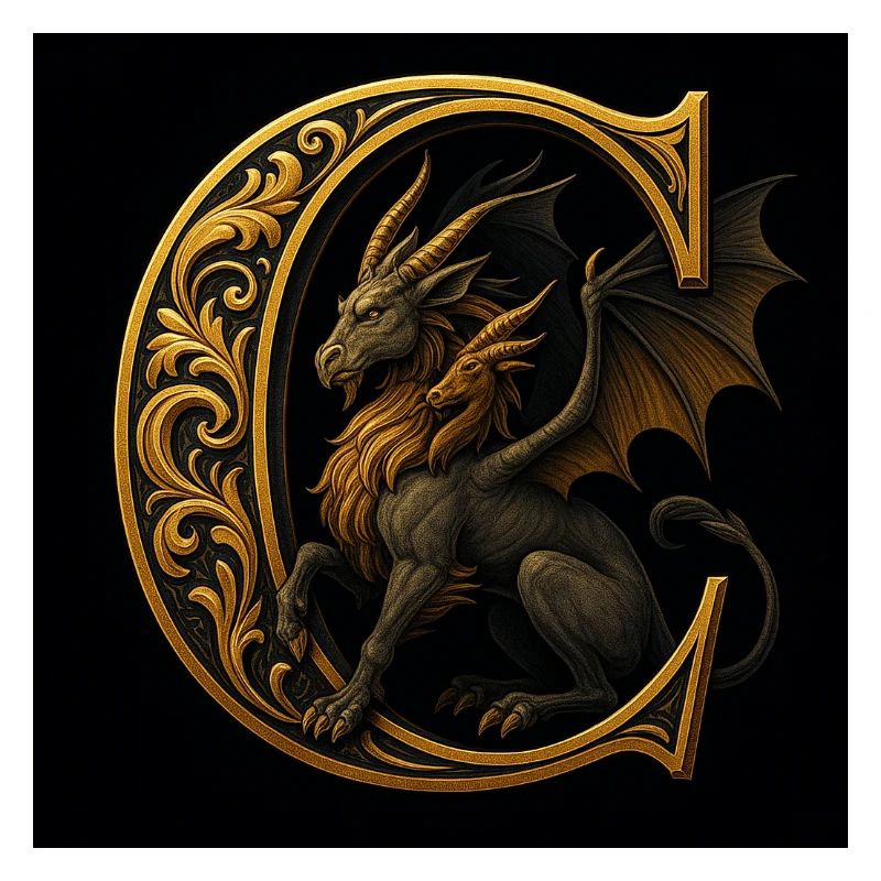 C - Magic Ornament with Chimera