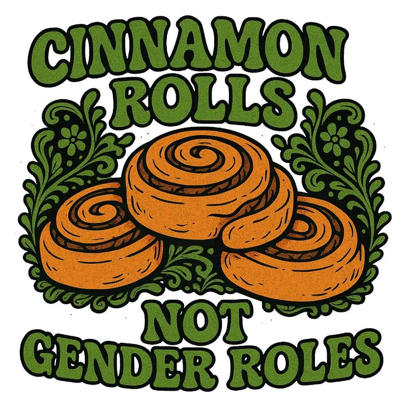 Cinnamon Rolls Not Gender Roles Design
